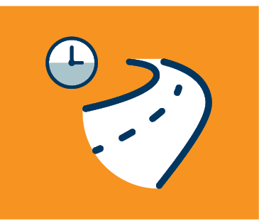 Traffic jam road icon